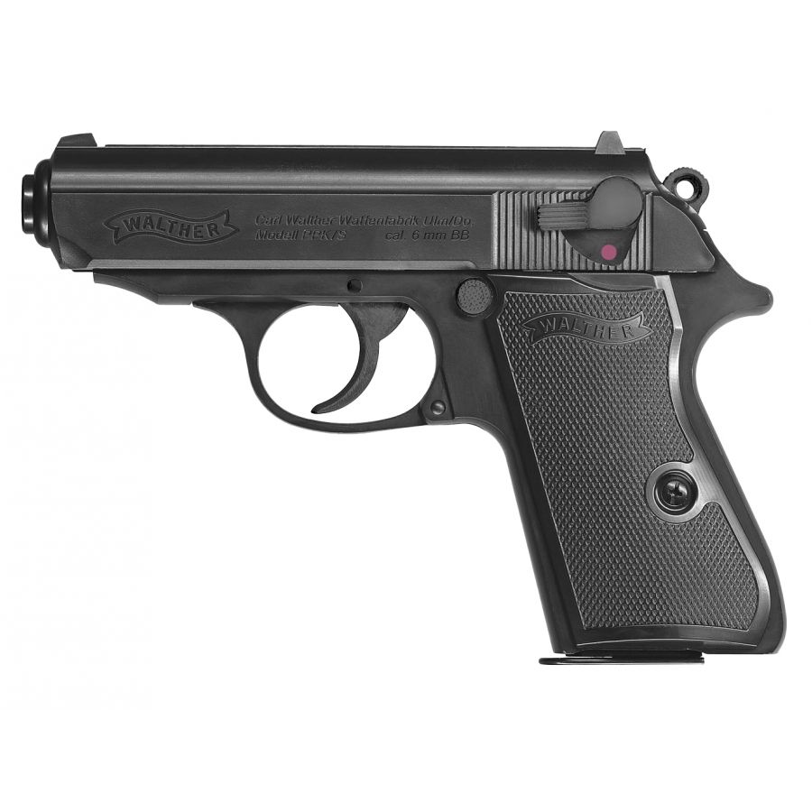 Replika pistolet ASG Walther PPK/S 6 mm sprężynowa 1/2