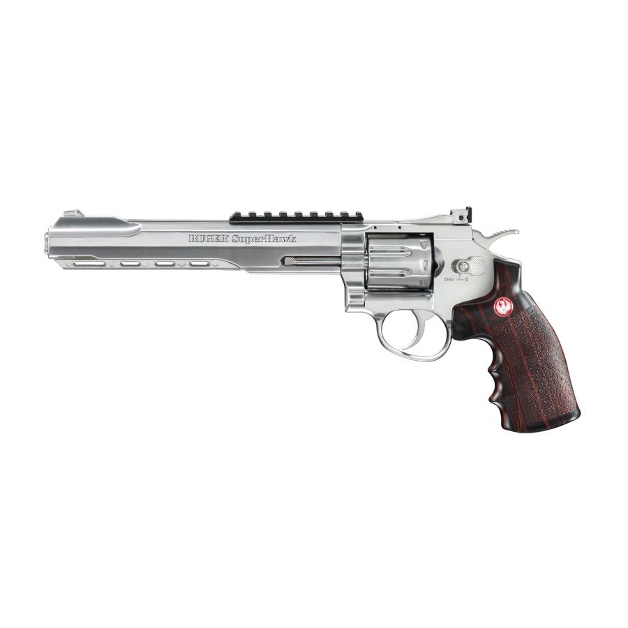Replika rewolwer ASG Ruger Superhawk 8" 6 mm chrom 1/1
