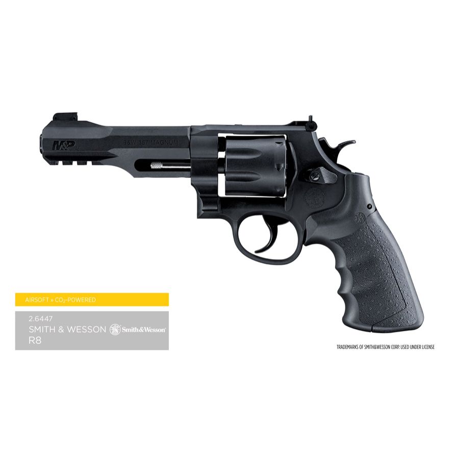 Replika rewolwer ASG Smith&Wesson M&P R8 6 mm 3/3