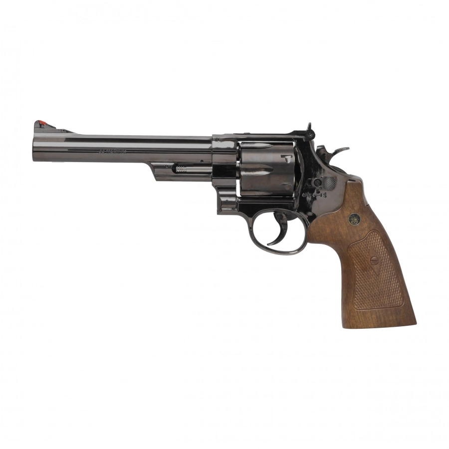 Rewolwer wiatrówka Smith&Wesson M29 4,5 mm 6,5" z kaburą ze skóry ekologicznej 1/13