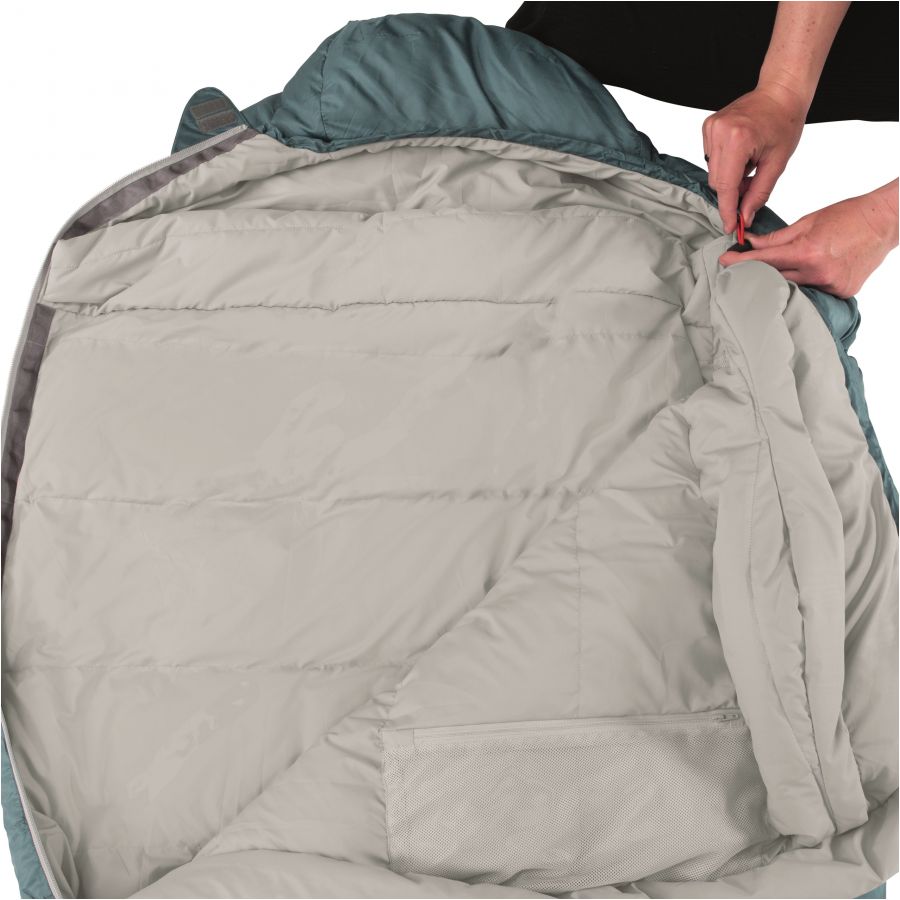 Robens Gully 300 hiking sleeping bag for right-handers 3/4