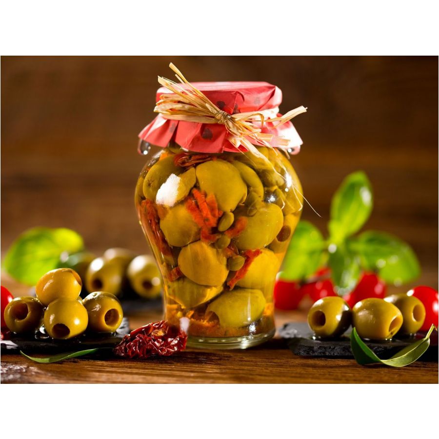Royal Olives with sun-dried tomatoes and cap. 300 g 2/4