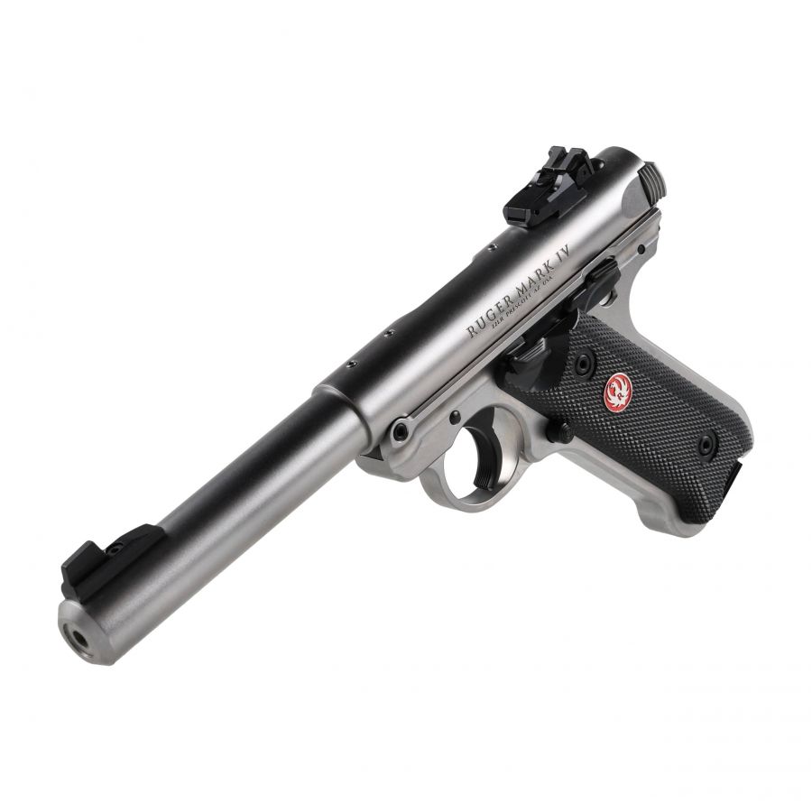 Ruger Mark IV Target cal. 22LR Stainless pistol 3/12