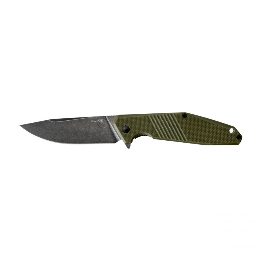 Ruike D191-G folding knife green-black 1/6