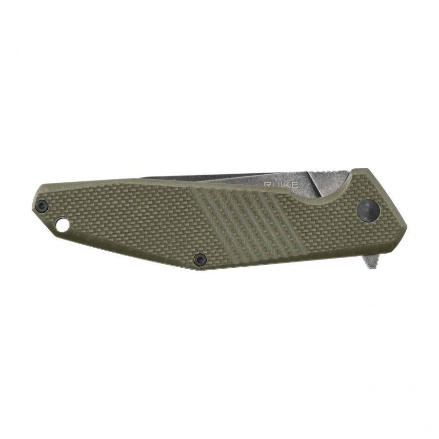 Ruike D191-G folding knife green-black 4/6