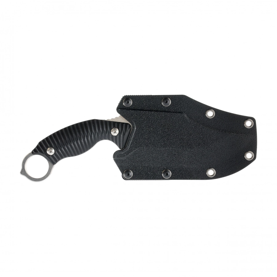 Ruike F181-B black fixed blade knife 4/6