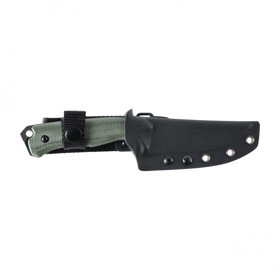 Ruike F186-MG green-black fixed blade knife 4/6