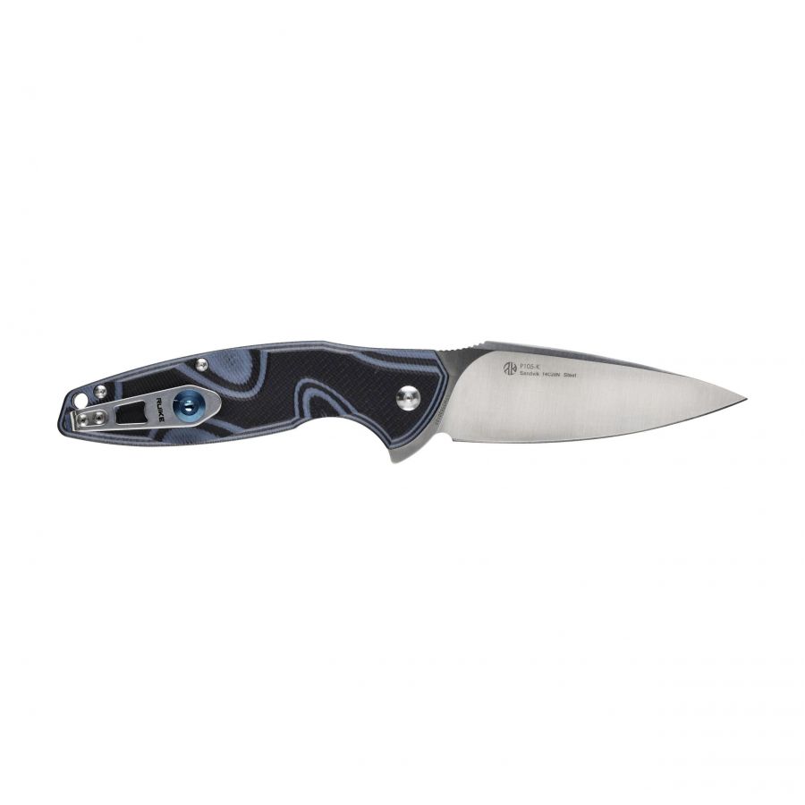 Ruike Fang P105-K light blue folding knife 2/5