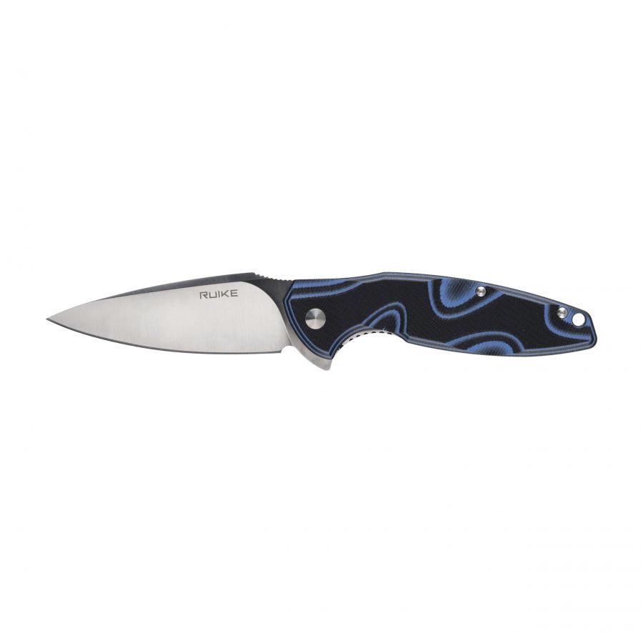 Ruike Fang P105-Q black-blue folding knife 1/5