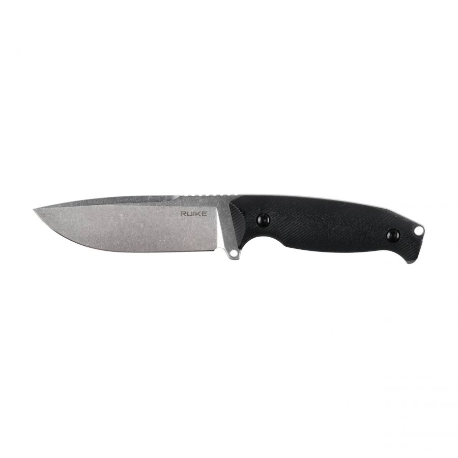 Ruike Jager F118-B black fixed blade knife 1/5