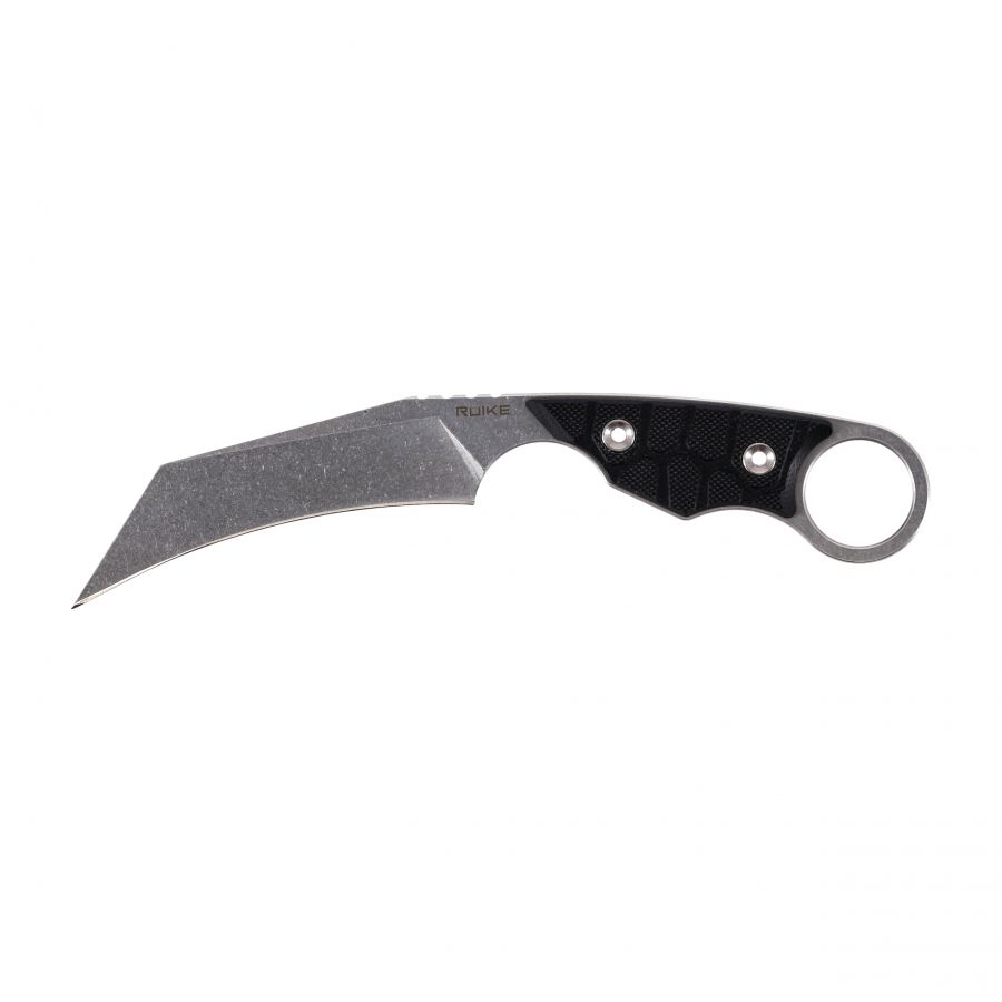 Ruike knife FS68-B black-silver fixed blade 1/6