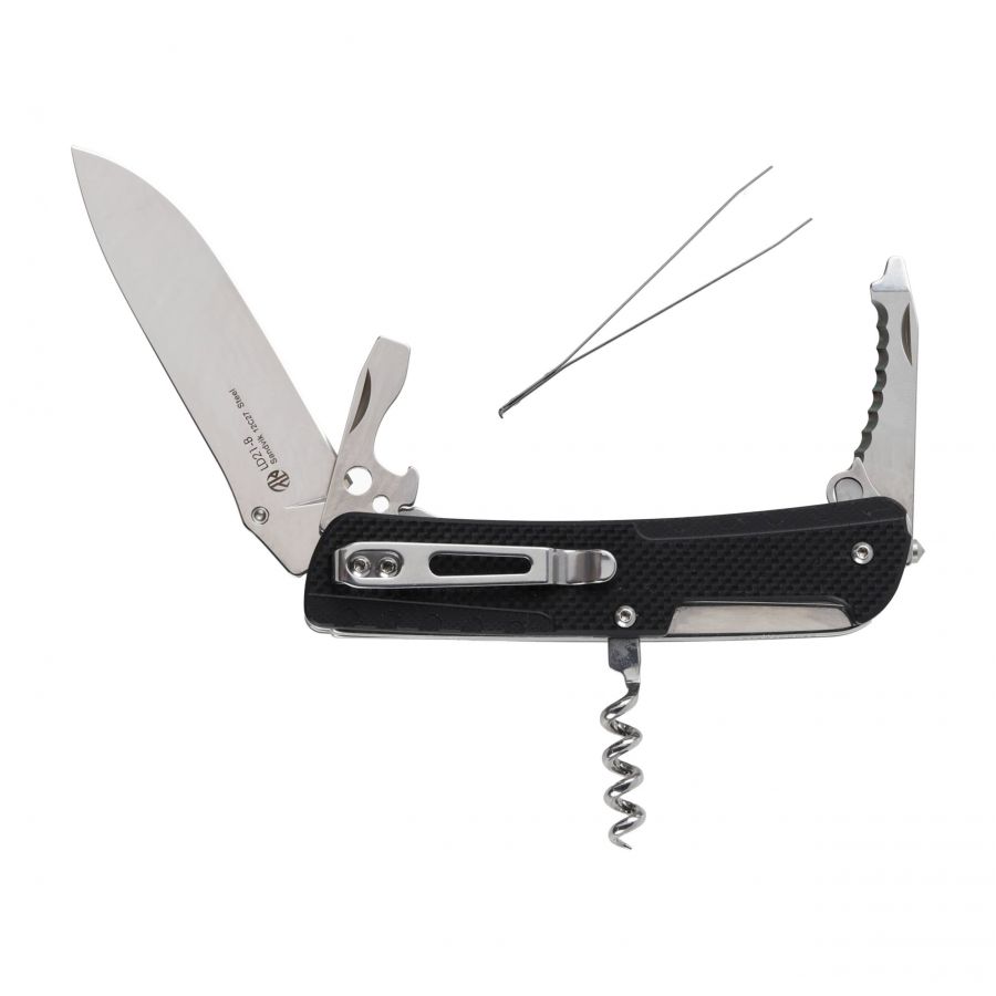 Ruike LD21-B multifunction pocket knife, black 2/7
