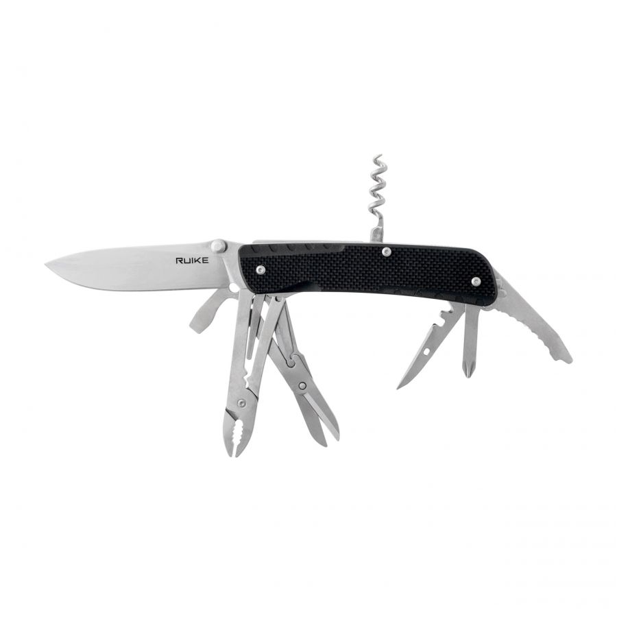 Ruike LD41-B multifunction pocket knife, black 1/10