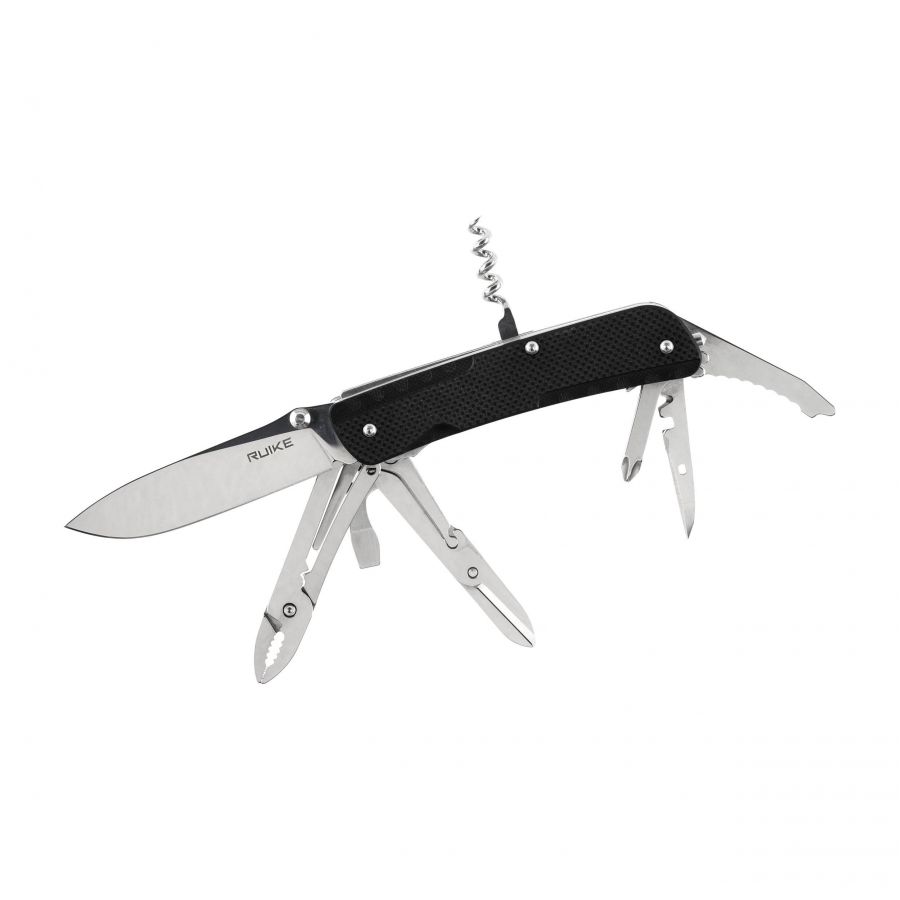 Ruike LD41-B multifunction pocket knife, black 1/7