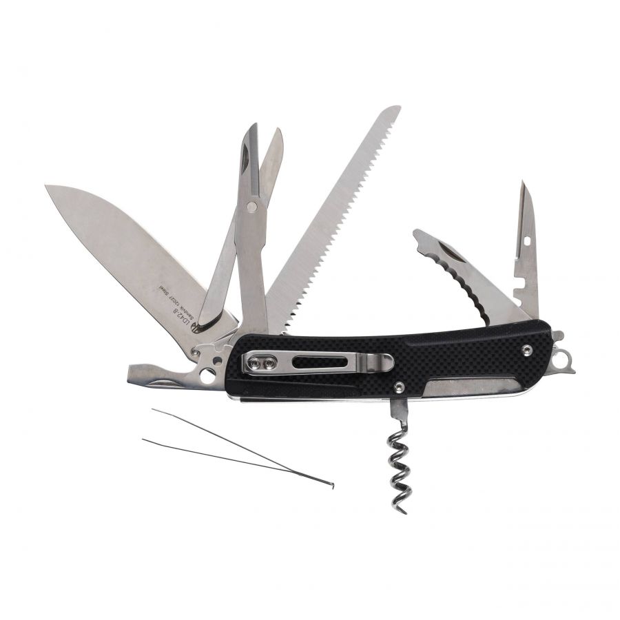 Ruike LD42-B multifunction pocket knife, black 2/7