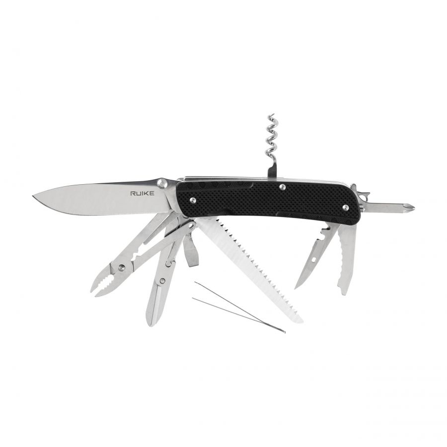 Ruike LD51-B multifunction pocket knife, black 1/7