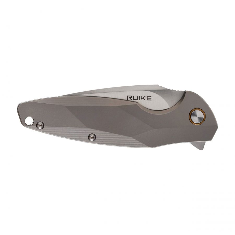 Ruike M105-TZ silver folding knife 4/5