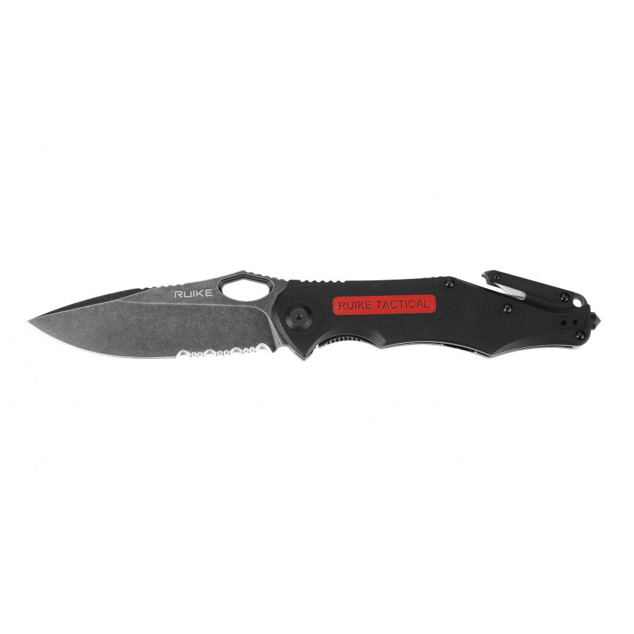 Ruike M195 black folding knife 1/8
