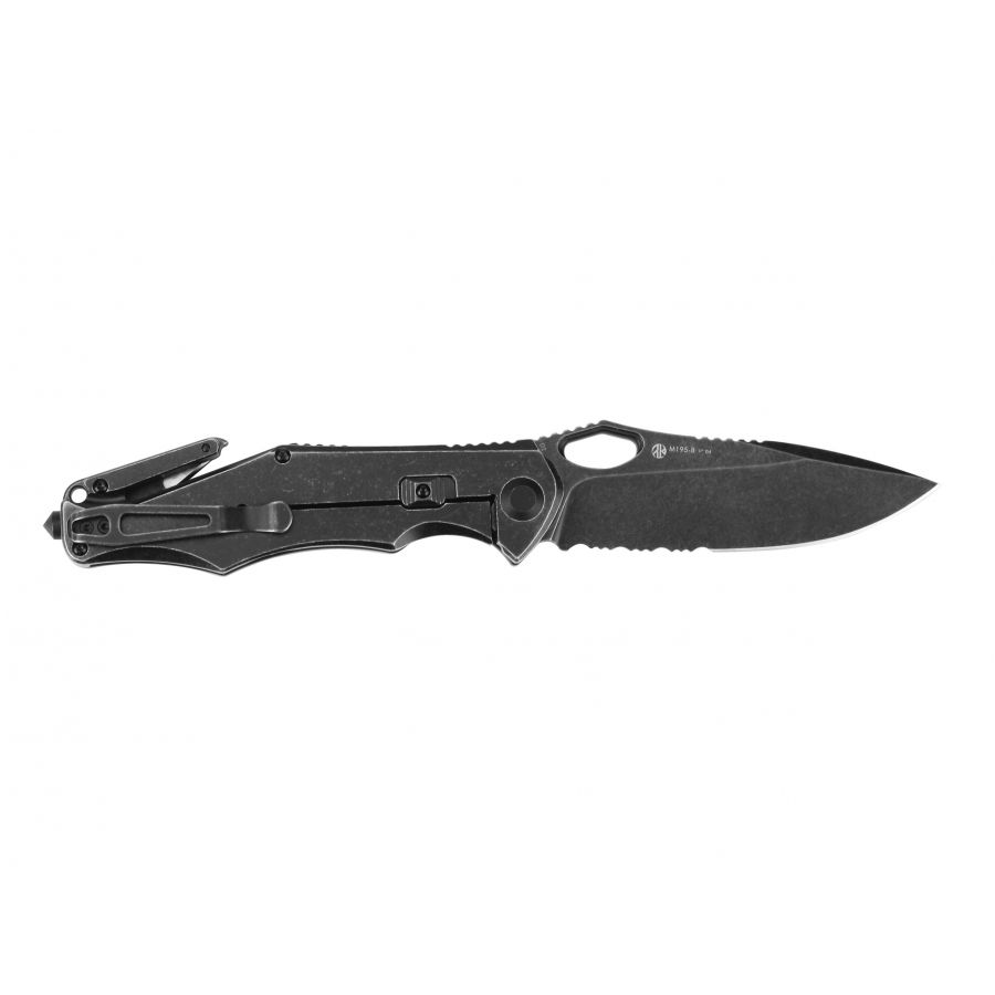 Ruike M195 black folding knife 2/8