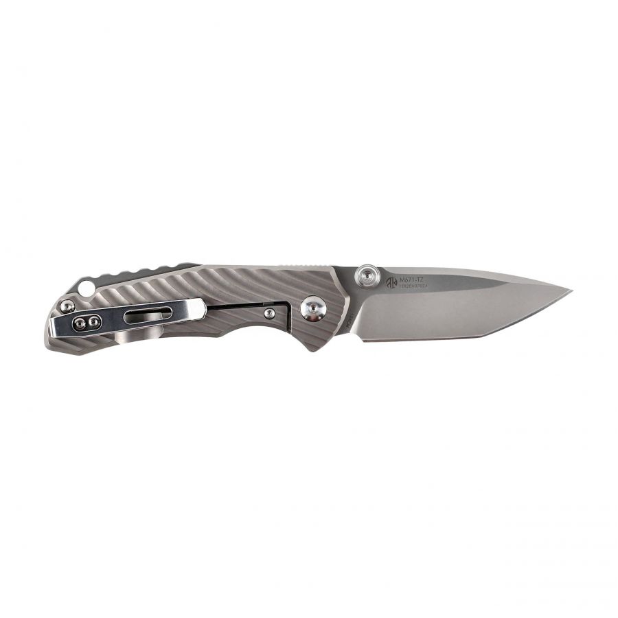 Ruike M671-TZ silver folding knife 2/5