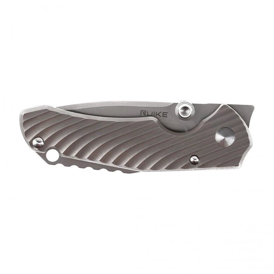 Ruike M671-TZ silver folding knife 4/5