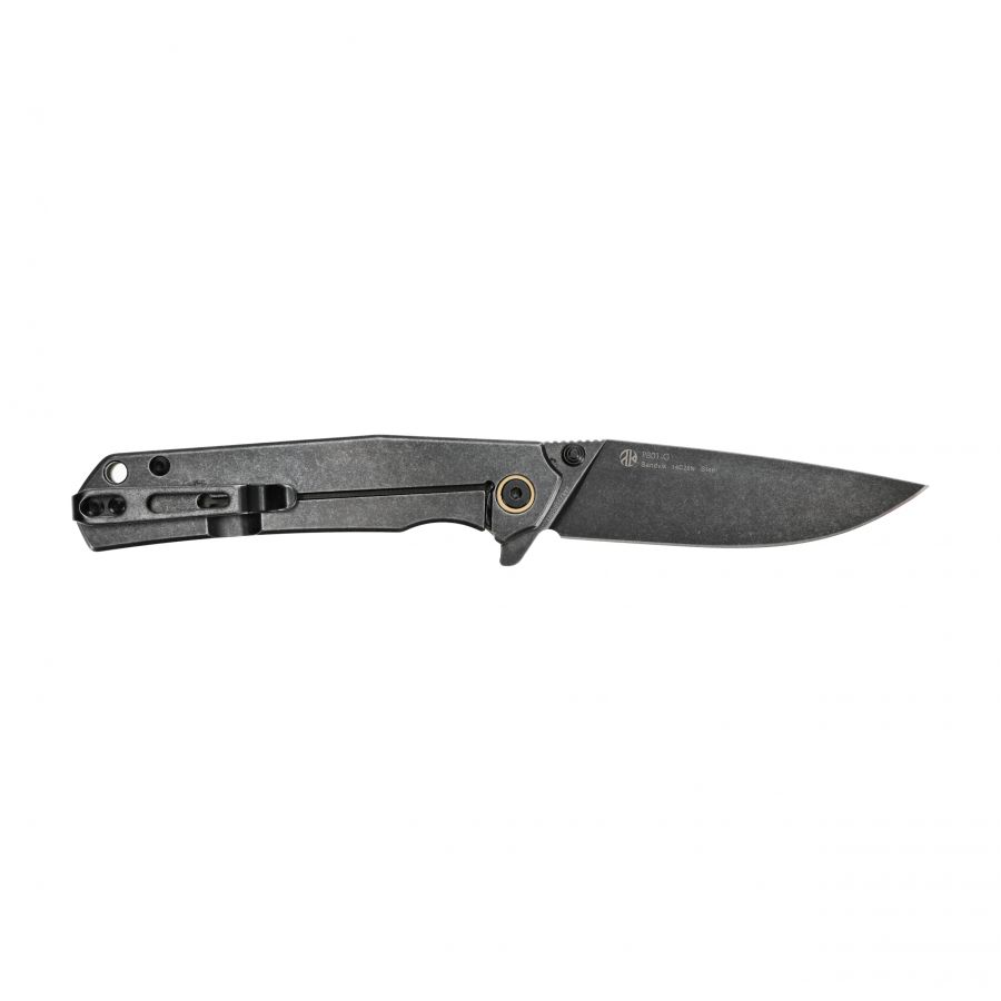 Ruike P801-G green-black folding knife 2/5