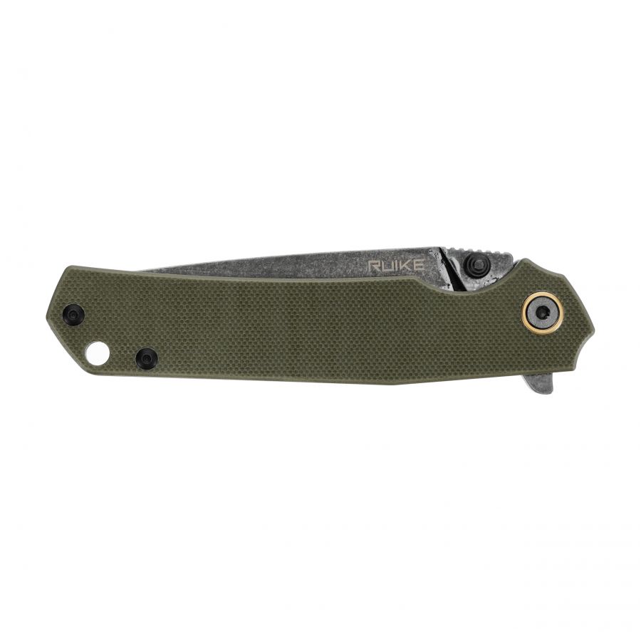 Ruike P801-G green-black folding knife 4/5