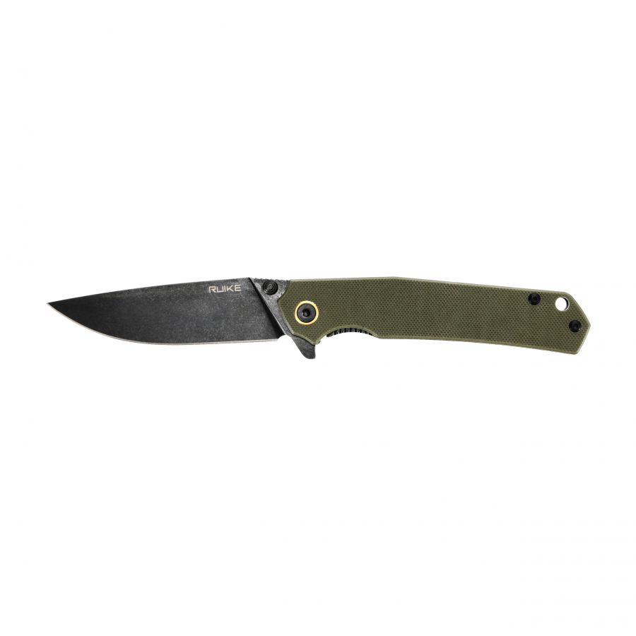 Ruike P801-G green-black folding knife 1/5