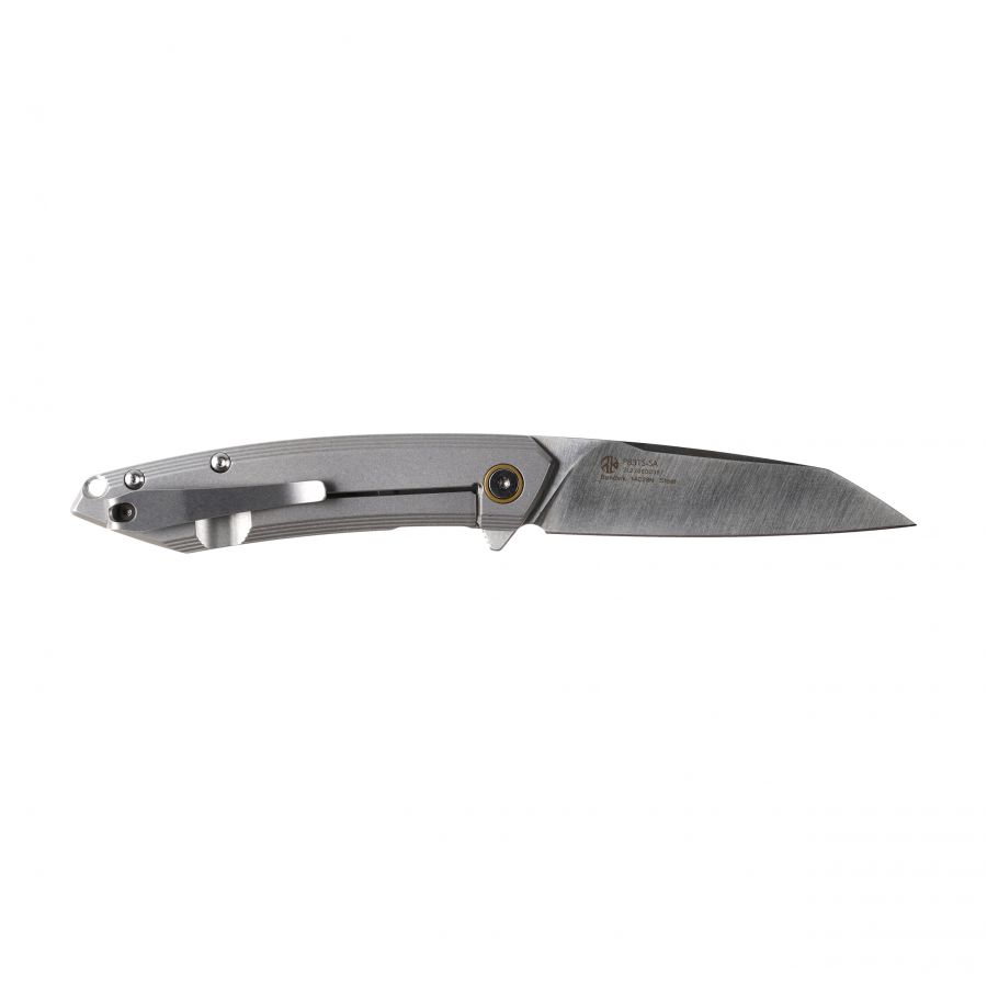 Ruike P831S-SA silver folding knife 2/6