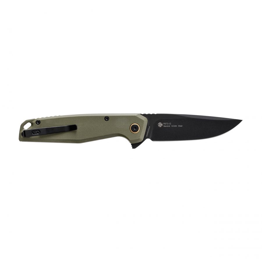 Ruike P873-G green-black folding knife 2/6