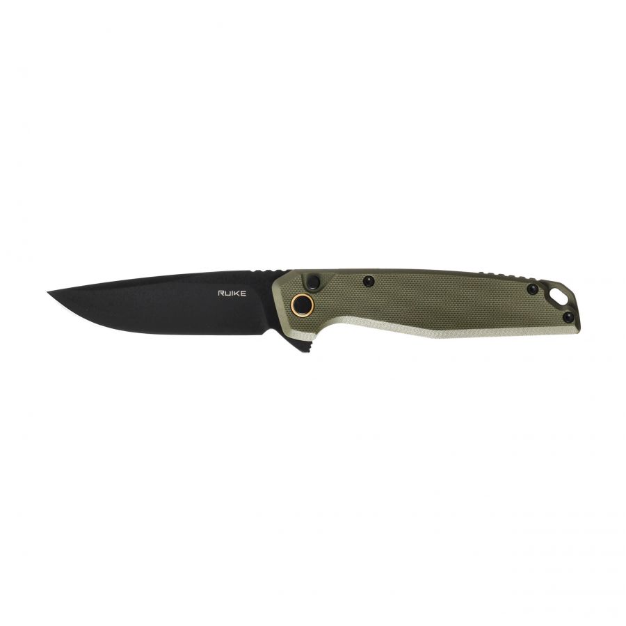 Ruike P873-G green-black folding knife 1/6