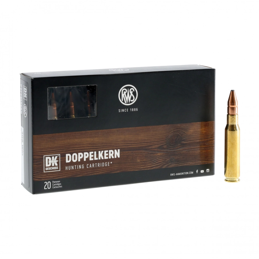 RWS ammunition cal. .308 WIN DK 10.7 g / 165 gr 1/4