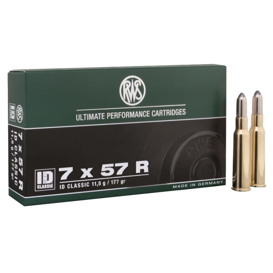 RWS ammunition cal. 7x57 R ID 11.5 g 2/2