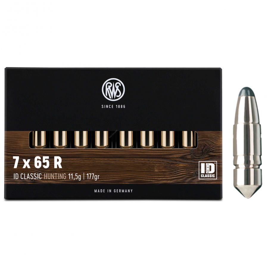 RWS ammunition cal. 7x65 R ID 11.5g 1/3