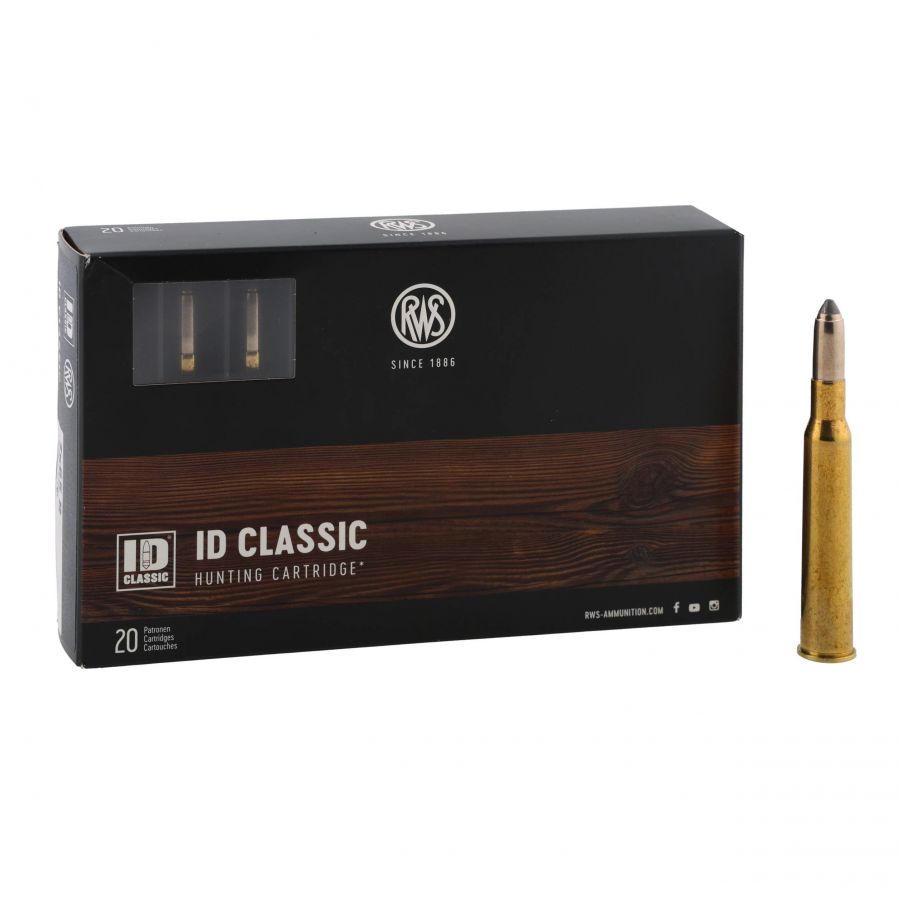 RWS ammunition cal. 7x65 R ID 11.5g 1/4