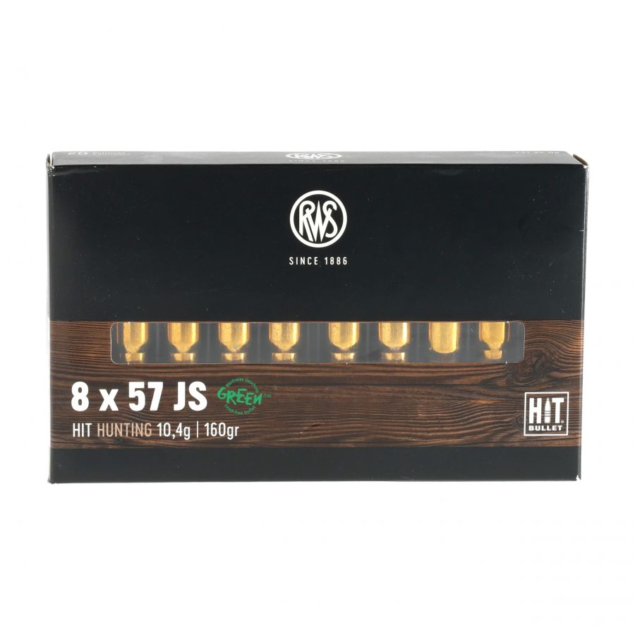 RWS ammunition cal. 8x57 JS HIT 10.4 g 4/4