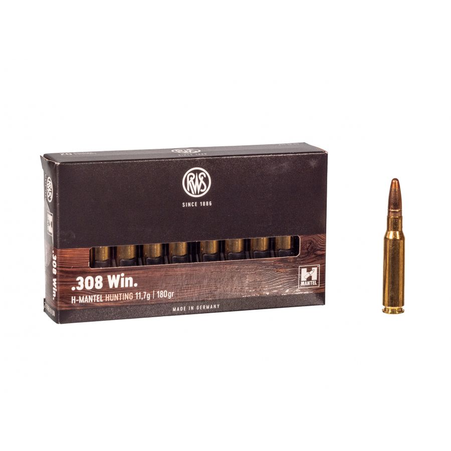RWS cal. .308 WIN HMK 11.7 g ammunition 1/3