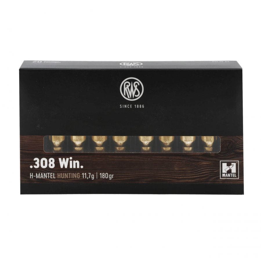 RWS cal. .308 WIN HMK 11.7 g ammunition 4/4