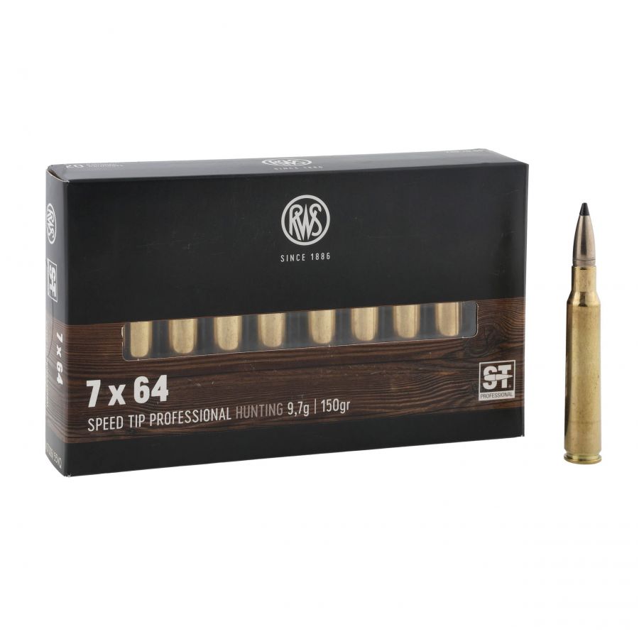 RWS cal. 7x64 Speed Tip Prof. 9.7g ammunition 1/4