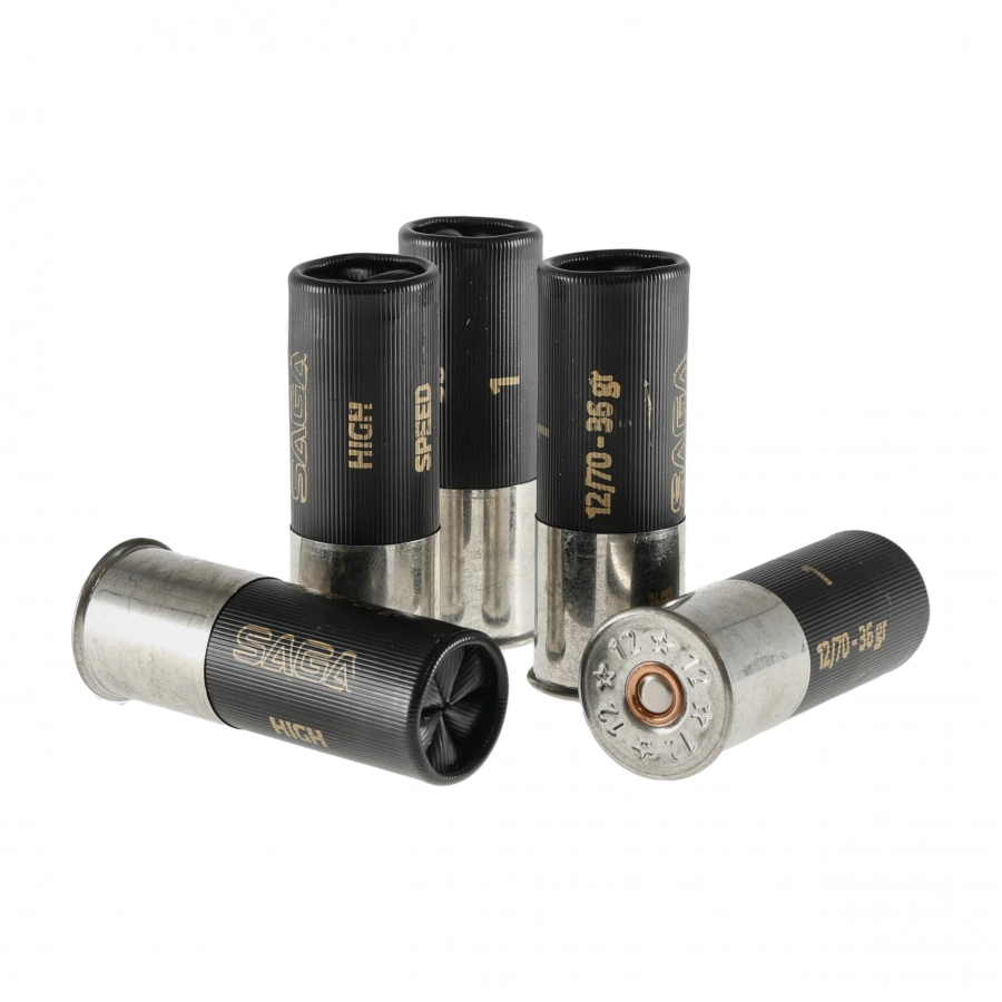SAGA 12/70 High Speed 36GR (P1) Shotgun Ammunition. 3/4
