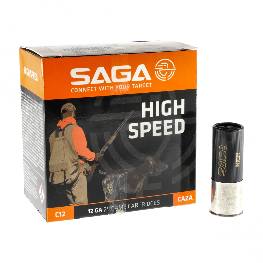 SAGA 12/70 High Speed 36GR (P1) Shotgun Ammunition. 1/4