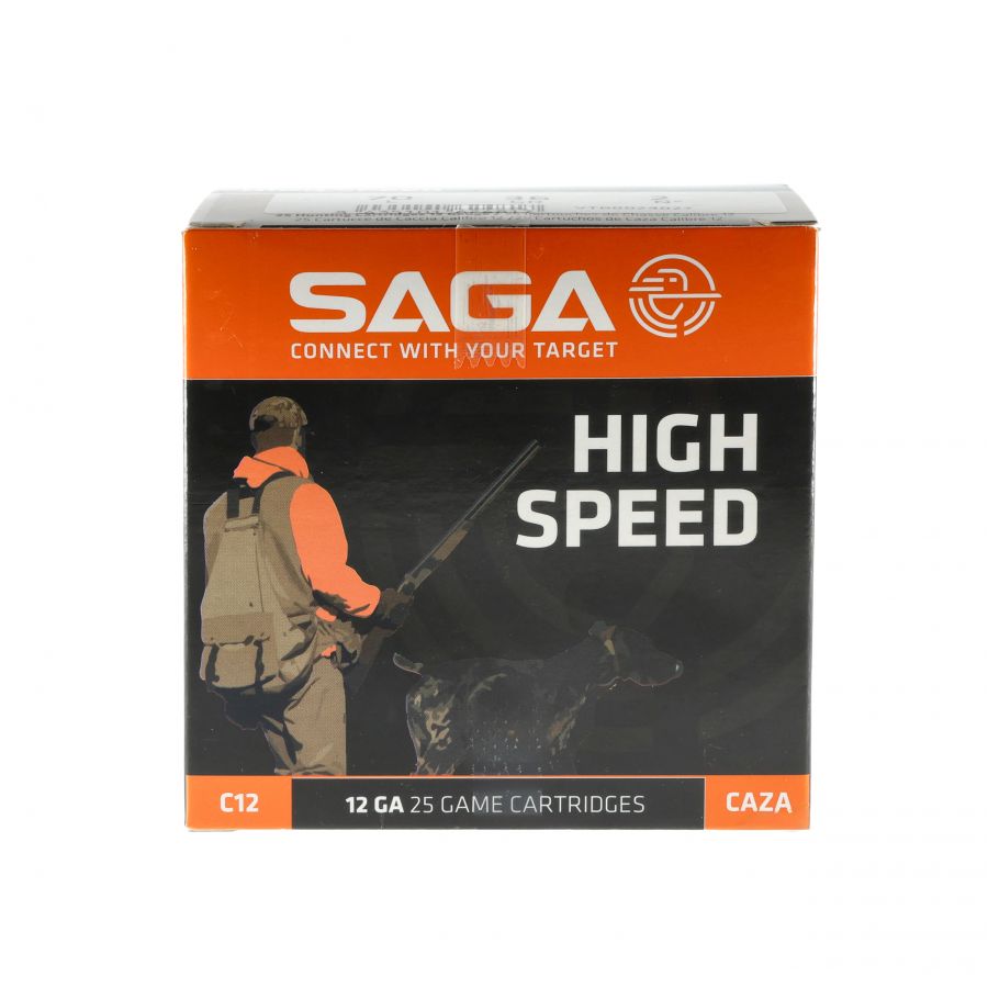 SAGA 12/70 High Speed 36GR (P2) Shotgun Ammunition. 4/4