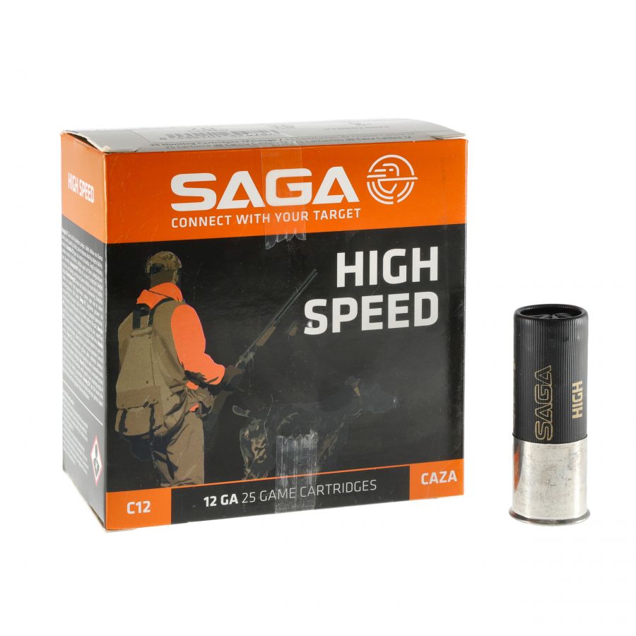 SAGA 12/70 High Speed 36GR (P5) Shotgun Ammunition. 1/4