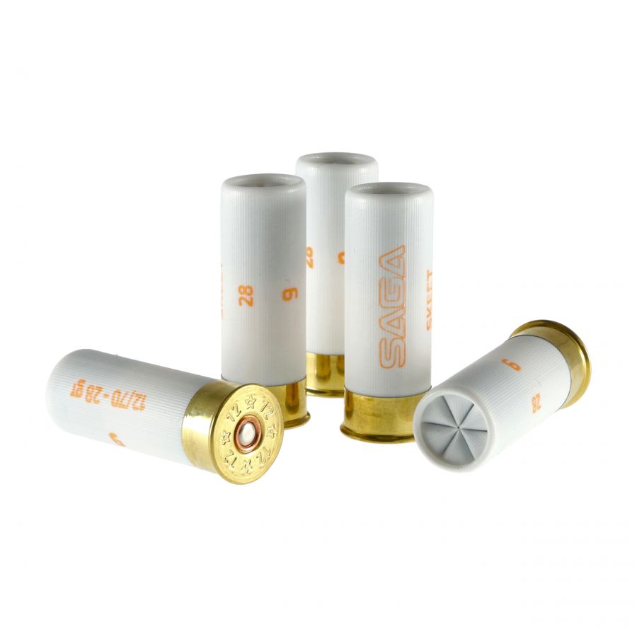 SAGA 12/70 Skeet 28g Shotgun Ammunition 3/4