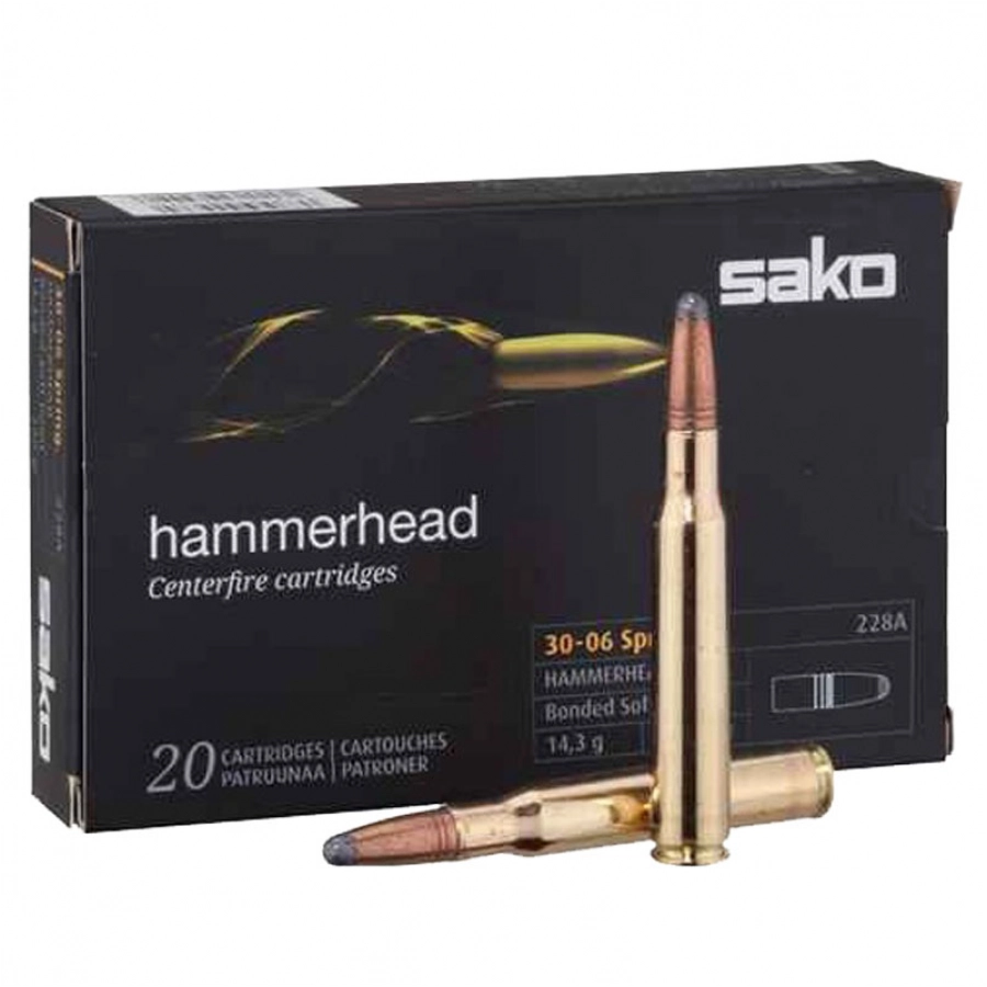 SAKO Hammerhead ammunition cal. 30-06 14.3g 1/1