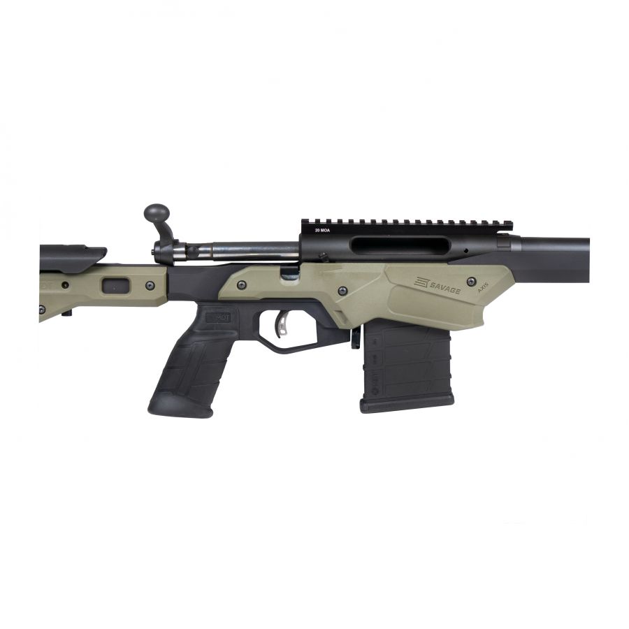 Savage Axis II Precision caliber 6.5 Creedmoo rifle 4/5