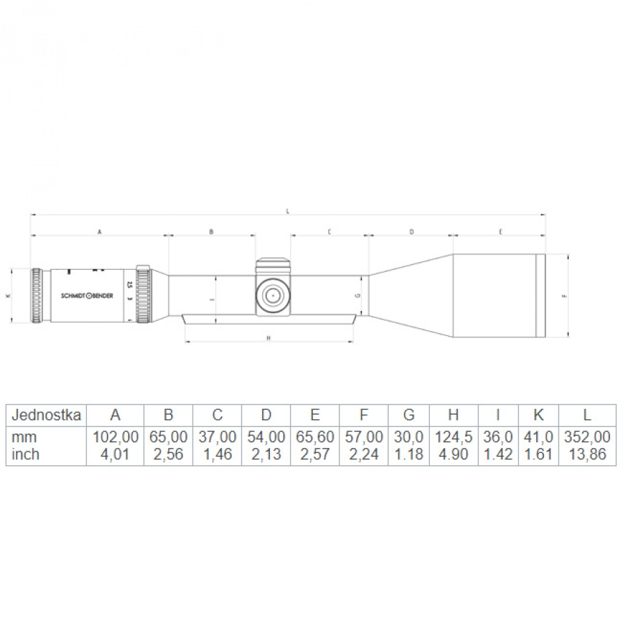 Schmidt&amp;Bender Klassik 3-12x50 spotting scope 3/3