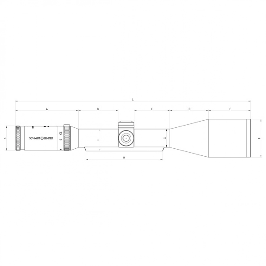 Schmidt&amp;Bender Klassik 3-12x50 spotting scope 2/3