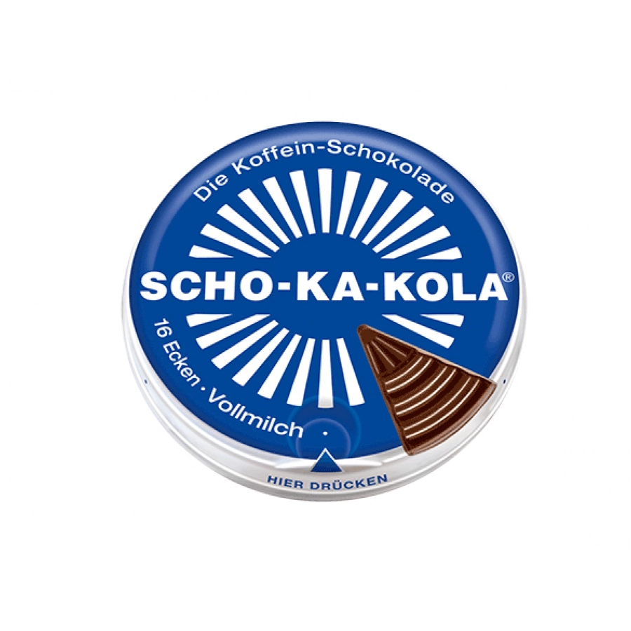 Scho-Ka-Kola milk chocolate with caffeine 100 g 1/1