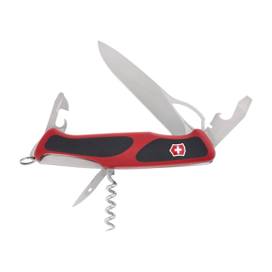 Scyzoryk Victorinox Ranger 79 M Grip 0.9563.MC czerwono-czarny 1/7